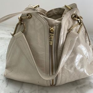 Kooba Zipper Convertible Bucket Hobo Bag
